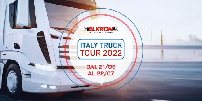 Elkron lancia &quot;Italy Truck Tour 2022&quot;, la presentazione del nuovo sistema antintrusione MP 3000 a distributori e installatori