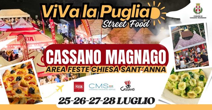 Un nuovo format di Street Food, Enogastronomia, Cultura e Spettacolo dedicato alla Puglia