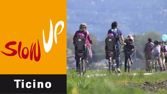 Per la decima volta torna la giornata senz’auto slowUp Ticino Per la decima volta torna la giornata senz’auto slowUp Ticino