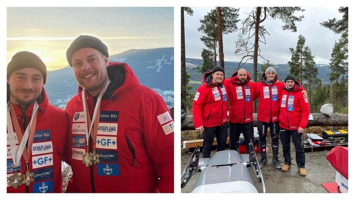 Bob Club Svizzera Italiana subito a podio alle prima gare di Coppa Europa Bob Club Svizzera Italiana subito a podio alle prima gare di Coppa Europa