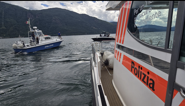 Pattugliamento congiunto sul Lago Maggiore tra Polizia italiana e svizzera