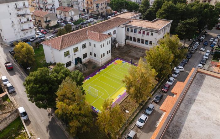 Da parcheggio a palestra per la scuola, a Carini l’inaugurazione con Abodi