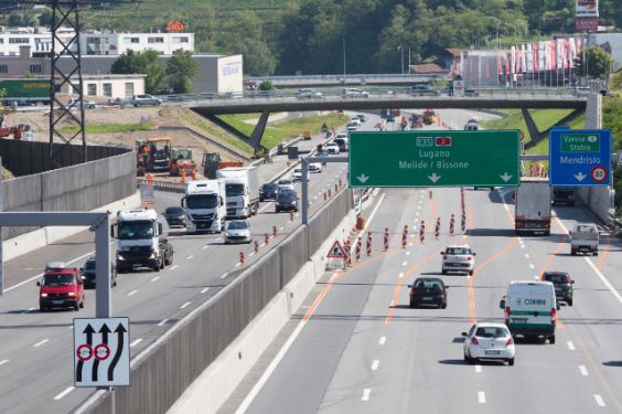 Smog: revocate le misure straordinarie di riduzione della velocità e il divieto di sorpasso per i veicoli pesanti sulla rete autostradale A2