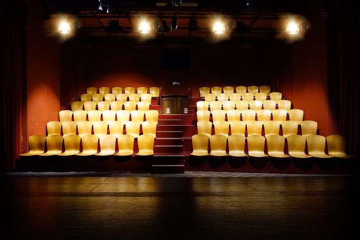 Il Teatro Paravento di Locarno al suo interno (Foto concessa dal Teatro Paravento) Il Teatro Paravento di Locarno al suo interno (Foto concessa dal Teatro Paravento)