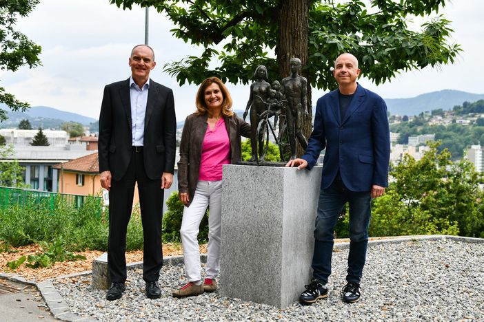 Una “Famiglia in bicicletta" sulla pista ciclabile Lugano-Cadro-Dino Una “Famiglia in bicicletta" sulla pista ciclabile Lugano-Cadro-Dino