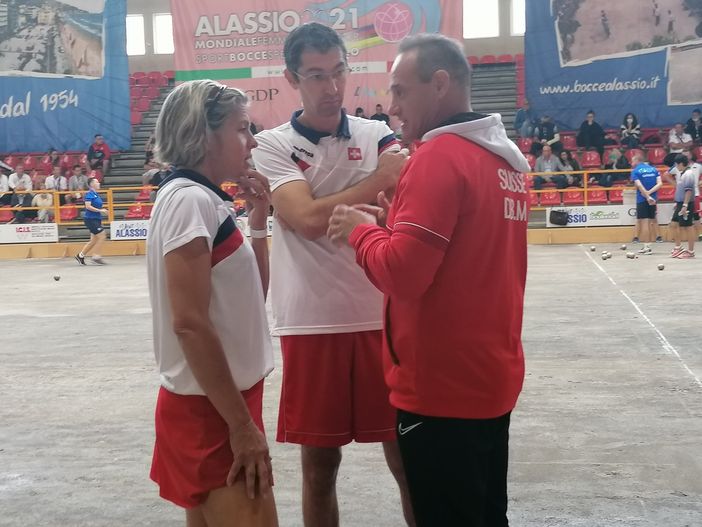 La Svizzera “mista” battuta dal Marocco all’esordio nel Mondiale di bocce di Alassio La Svizzera “mista” battuta dal Marocco all’esordio nel Mondiale di bocce di Alassio