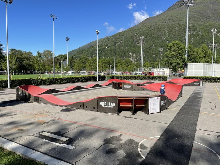 Sino al 28 giugno la Pumptrack sarà a Bellinzona Sino al 28 giugno la Pumptrack sarà a Bellinzona