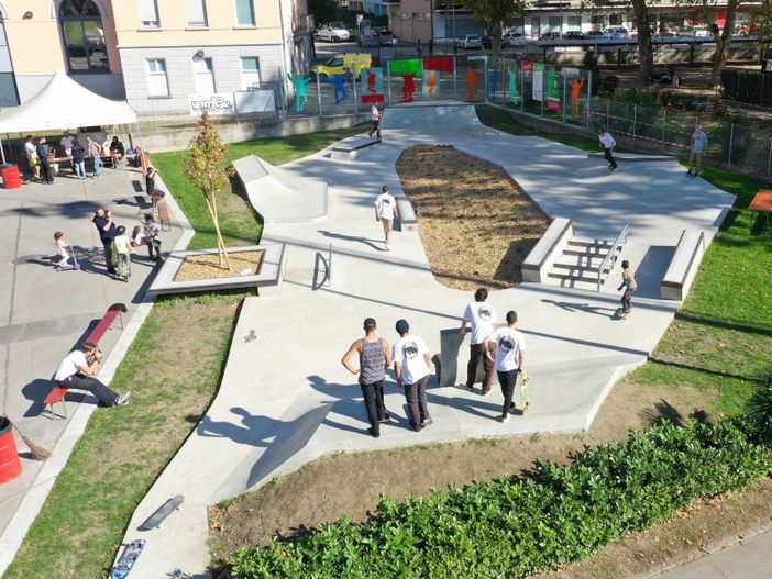 Lo skate plaza di Bellinzona