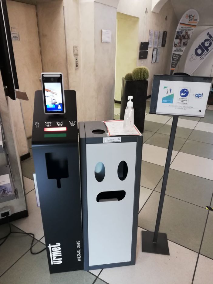 Il Thermal Gate di Urmet protegge la sede Api di Torino Il Thermal Gate di Urmet protegge la sede Api di Torino