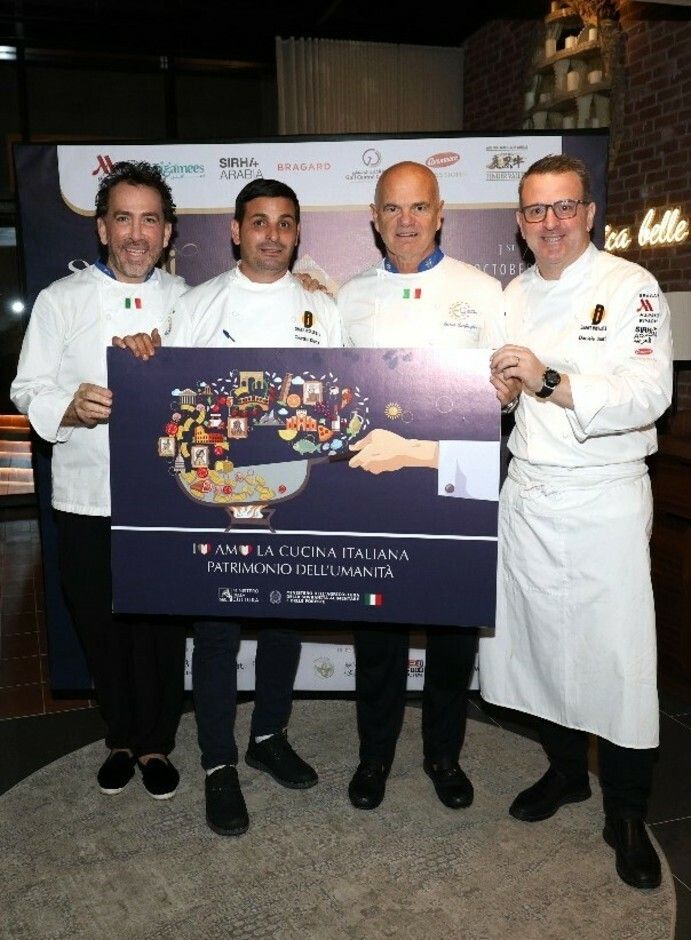 Grande successo a Riad per l’iniziativa a sostegno della candidatura della cucina italiana a patrimonio UNESCO