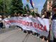 'Free Palestine', il grido della piazza per Gaza a Roma 'Free Palestine', il grido della piazza per Gaza a Roma