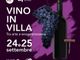 Venerdì 24 e sabato 25 settembre, dalle 18 alle 24, a Bellinzona c'è &quot;Vino in villa&quot;