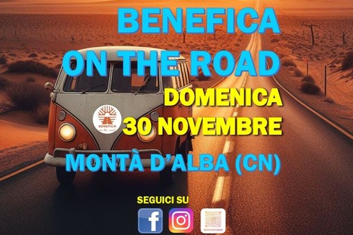 Montà d’Alba: domenica 30 novembre torna l’energia di BENEFICA ON THE ROAD!