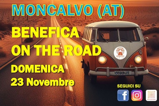 Moncalvo: domenica 23 novembre torna il mercato di “Benefica On The Road”!