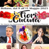 A Bellano (LC) dal 9 all’11 maggio i fiori saranno protagonisti anche in tavola