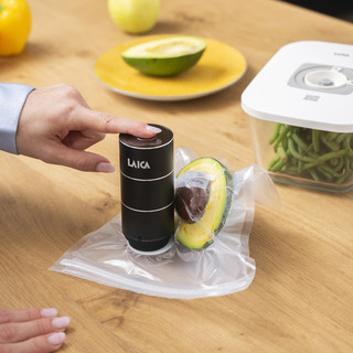 Il sottovuoto di Laica per i cibi freschi e cotti