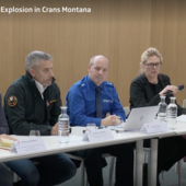 La conferenza stampa delle autorità cantonali vallesane La conferenza stampa delle autorità cantonali vallesane