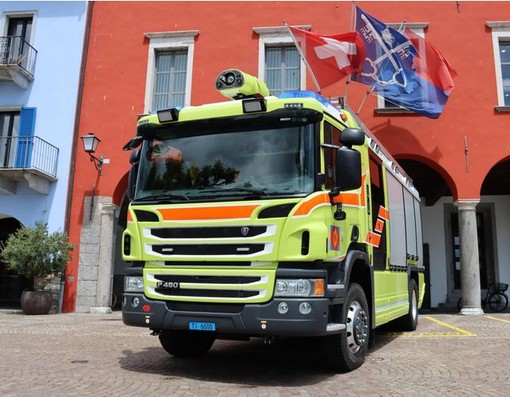 Fiamme in un appartamento a Locarno, rinvenuto un corpo Fiamme in un appartamento a Locarno, rinvenuto un corpo