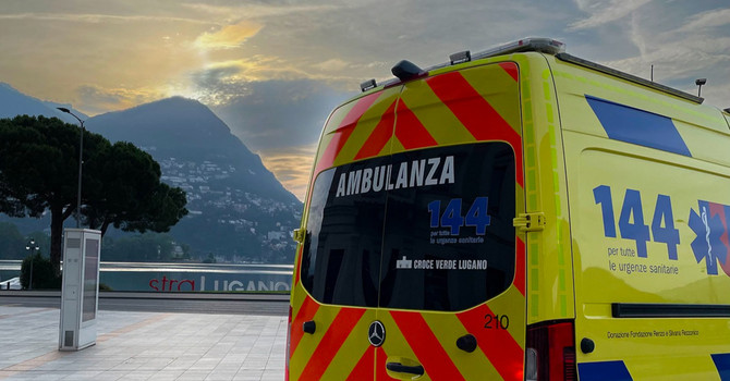 (foto generica dalla pagina Facebook della Croce Verde di Lugano)