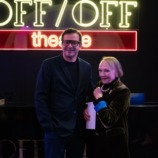 Alessio Franco e Elena Croce Presidente in carica e Presidente onorario della Fondazione