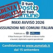 Maxi avviso ASMEL 2026, boom di candidature: prorogata la scadenza al 15 ottobre Maxi avviso ASMEL 2026, boom di candidature: prorogata la scadenza al 15 ottobre
