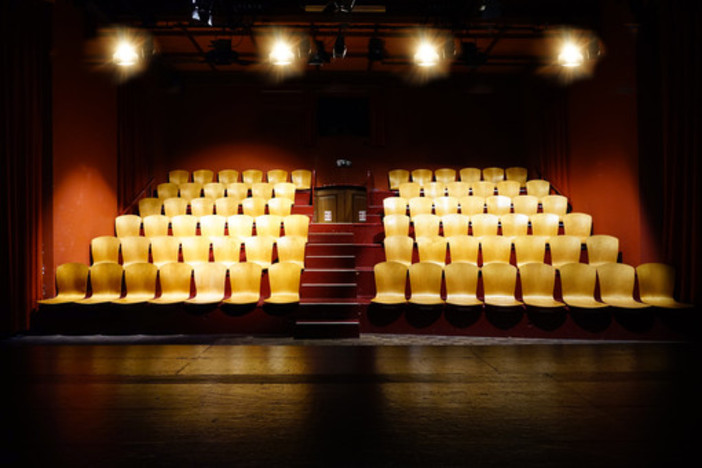 Il Teatro Paravento di Locarno al suo interno (Foto concessa dal Teatro Paravento)