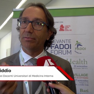 Levante Fadoi Forum, Serviddio: "La prevenzione deve anticipare la cronicità e la complessità" Levante Fadoi Forum, Serviddio: "La prevenzione deve anticipare la cronicità e la complessità"
