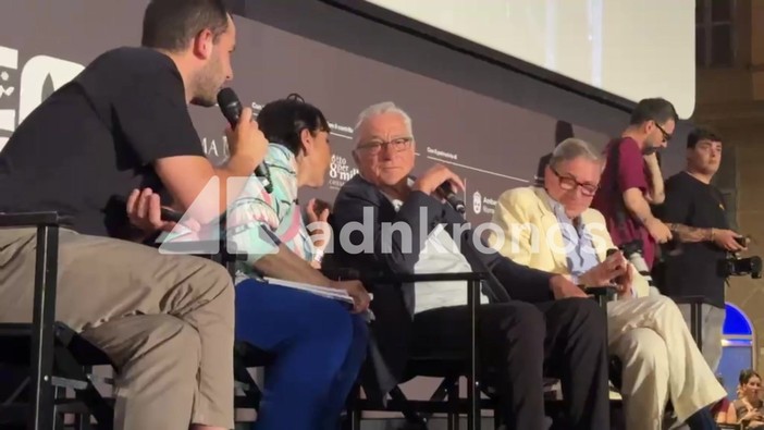 Robert De Niro a Roma, l'appello ai giovani: "Fidatevi del vostro istinto"