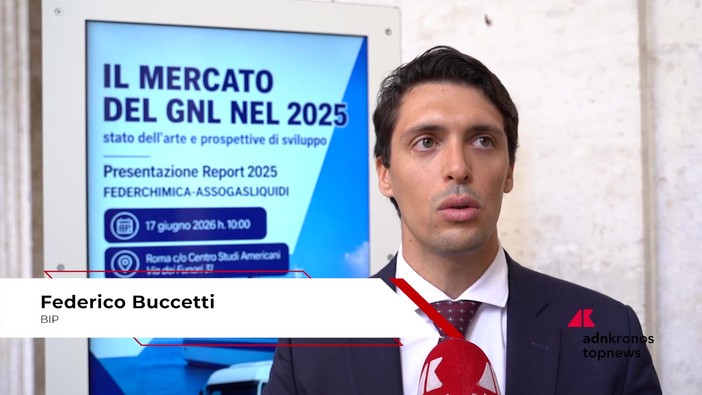 Trasporti: Buccetti (Bip), 'Mercato GNL in crescita, ma servono regole e infrastrutture' Trasporti: Buccetti (Bip), 'Mercato GNL in crescita, ma servono regole e infrastrutture'