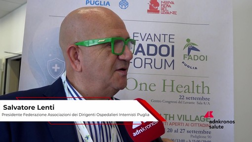 Levante Fadoi Forum, Lenti: "Serve unire salute, ambiente e prevenzione"