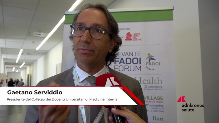 Levante Fadoi Forum, Serviddio: "La prevenzione deve anticipare la cronicità e la complessità"