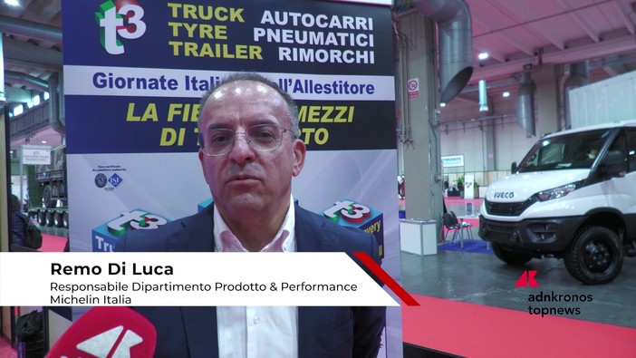 Fiere: Di Luca (Michelin Italia), 'progettazione e gestione pneumatico fondamentali per ridurre emissioni in logistica'