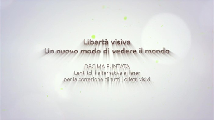 Salute: lenti Icl, l'alternativa al laser per la correzione dei difetti visivi più complessi Salute: lenti Icl, l'alternativa al laser per la correzione dei difetti visivi più complessi
