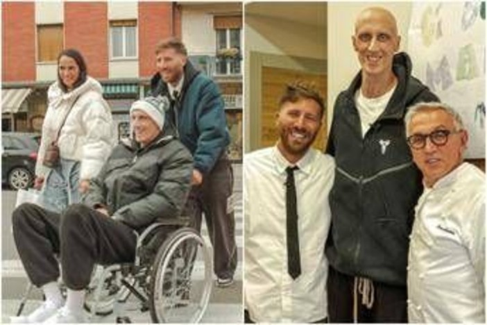 Polonara torna a casa e trova... Bruno Barbieri: la sorpresa per Achille