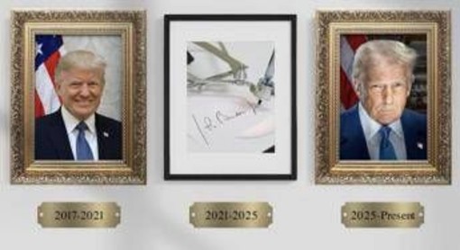 Trump dichiara nulle le grazie di Biden: &quot;Non le ha firmate lui con una vera penna&quot;