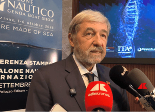 Bucci (Regione Liguria): "Salone nautico di Genova rappresenta l'importanza dell'economia del mare" Bucci (Regione Liguria): "Salone nautico di Genova rappresenta l'importanza dell'economia del mare"