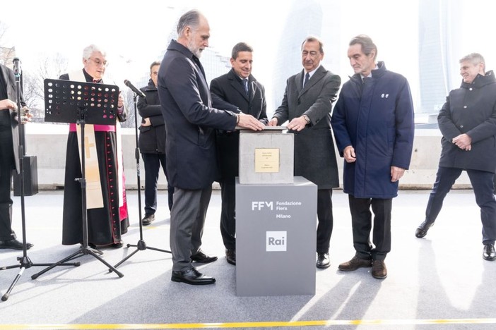 Milano, inaugurato in Fiera il cantiere del nuovo centro di produzione RAI Milano, inaugurato in Fiera il cantiere del nuovo centro di produzione RAI