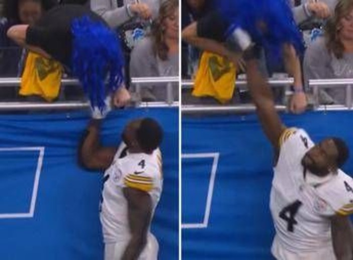 Litiga col tifoso e gli molla un pugno, la follia della star NFL