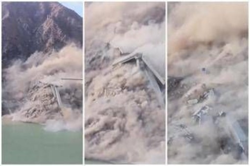 Cina, crolla un ponte di 758 metri. Era stato inaugurato da pochi mesi Cina, crolla un ponte di 758 metri. Era stato inaugurato da pochi mesi