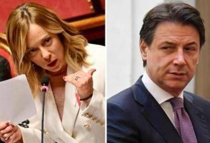 Legge elettorale, Meloni al M5S: "Con queste regole il vostro presidente non arrivava a Chigi". E Conte replica