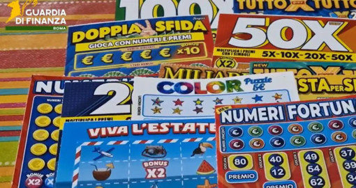 Truffa sui Gratta e Vinci, sequestro da 25 mln a 5 ex dipendenti concessionaria Truffa sui Gratta e Vinci, sequestro da 25 mln a 5 ex dipendenti concessionaria