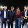 Il dibattito con Schlein, Conte, Bonelli e Fratoianni parte con una foto e la promessa: "Con noi al governo riconoscimento Palestina" Il dibattito con Schlein, Conte, Bonelli e Fratoianni parte con una foto e la promessa: "Con noi al governo riconoscimento Palestina"