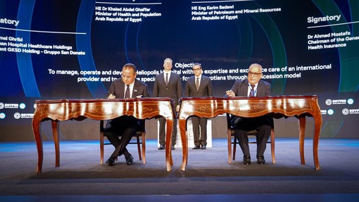 GKSD e GSD firmano un accordo per la gestione di un nuovo ospedale al Cairo GKSD e GSD firmano un accordo per la gestione di un nuovo ospedale al Cairo