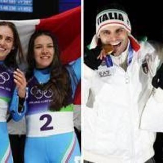 Milano Cortina, slittino magico: Italia fa doppietta d'oro