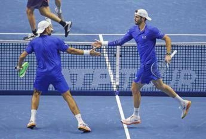 Bolelli-Vavassori, esordio ok alle Atp Finals. Primi squilli azzurri nel doppio