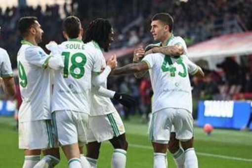 Cremonese-Roma 1-3, tris giallorosso e vetta della classifica per Gasperini