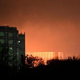 Ucraina, massiccio attacco missilistico su Kiev Ucraina, massiccio attacco missilistico su Kiev