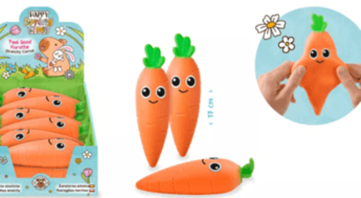 Giocattolo a forma di carota con sabbia contaminata da amianto, il Ministero della Salute fa scattare l'allerta: cosa fare
