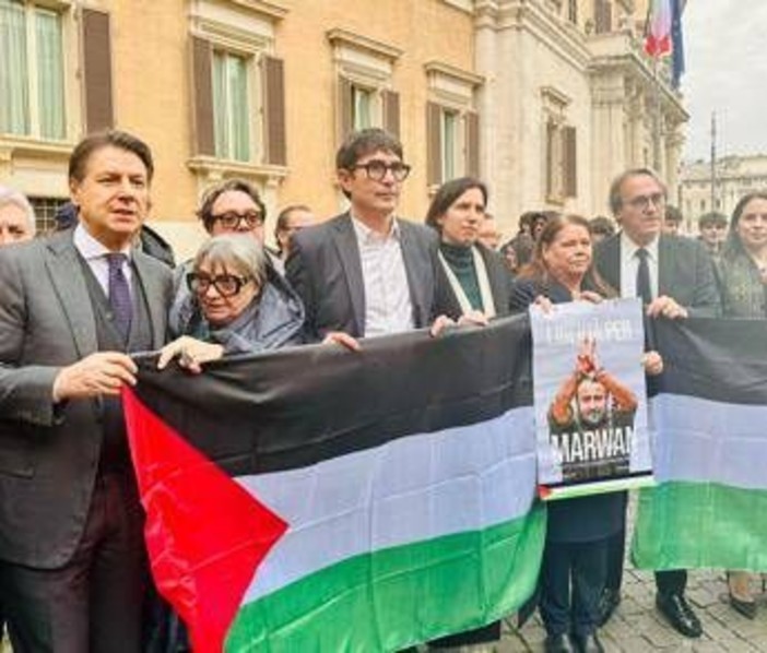 Schlein, Conte e leader Avs: "Meloni dica no al Board of peace" Schlein, Conte e leader Avs: "Meloni dica no al Board of peace"