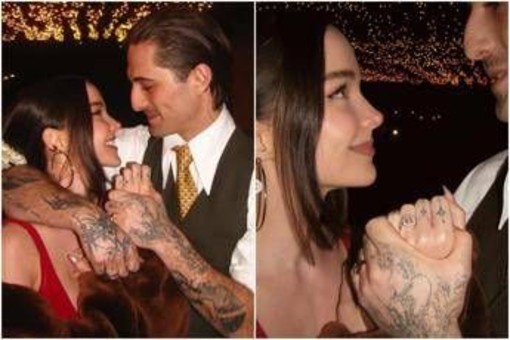 Damiano David si sposa, Dove Cameron ha detto sì: l'annuncio (e l'anello) Damiano David si sposa, Dove Cameron ha detto sì: l'annuncio (e l'anello)